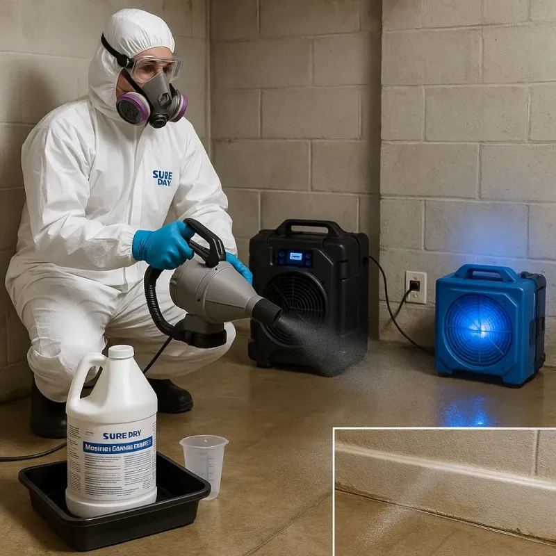 Sanitization and Odor Removal process in Williams, AZ