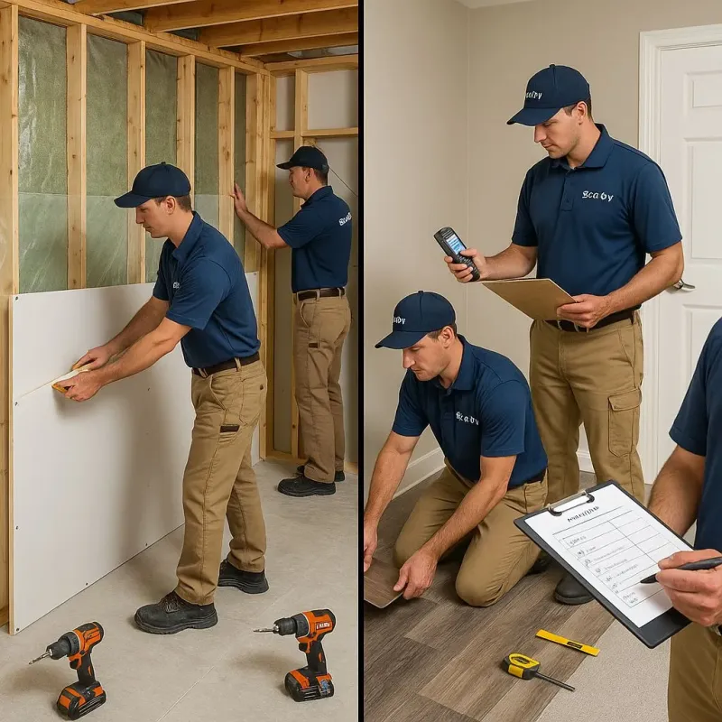 Repairs and Reconstruction process in Williams, AZ